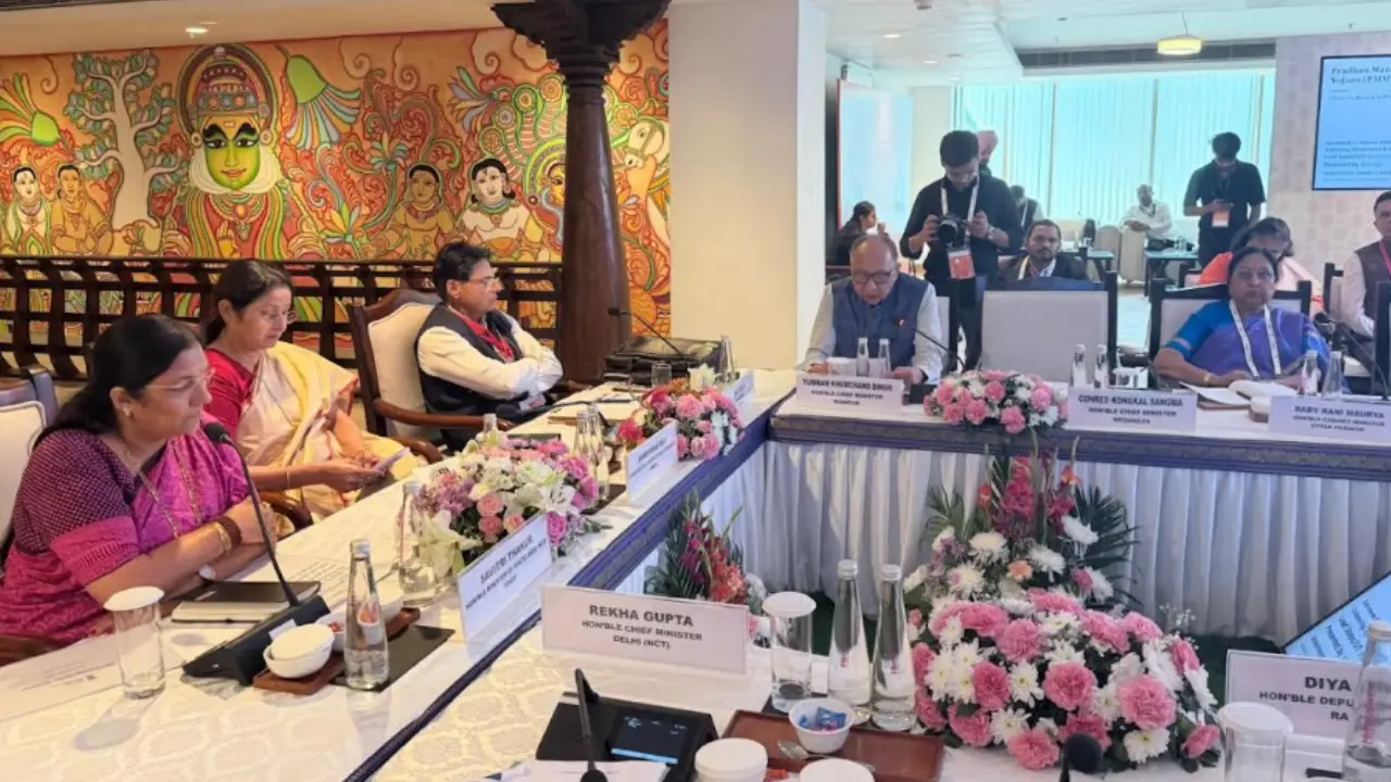 CM Khemchand at National WCD Summit