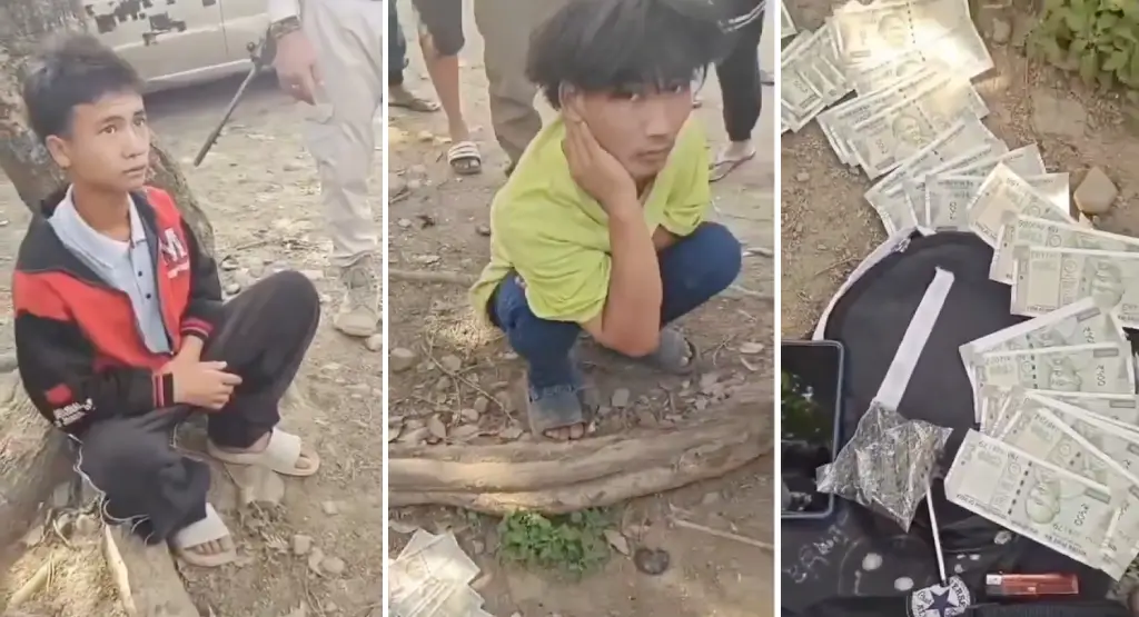 Kuki Youths Apprehended in Namdilung