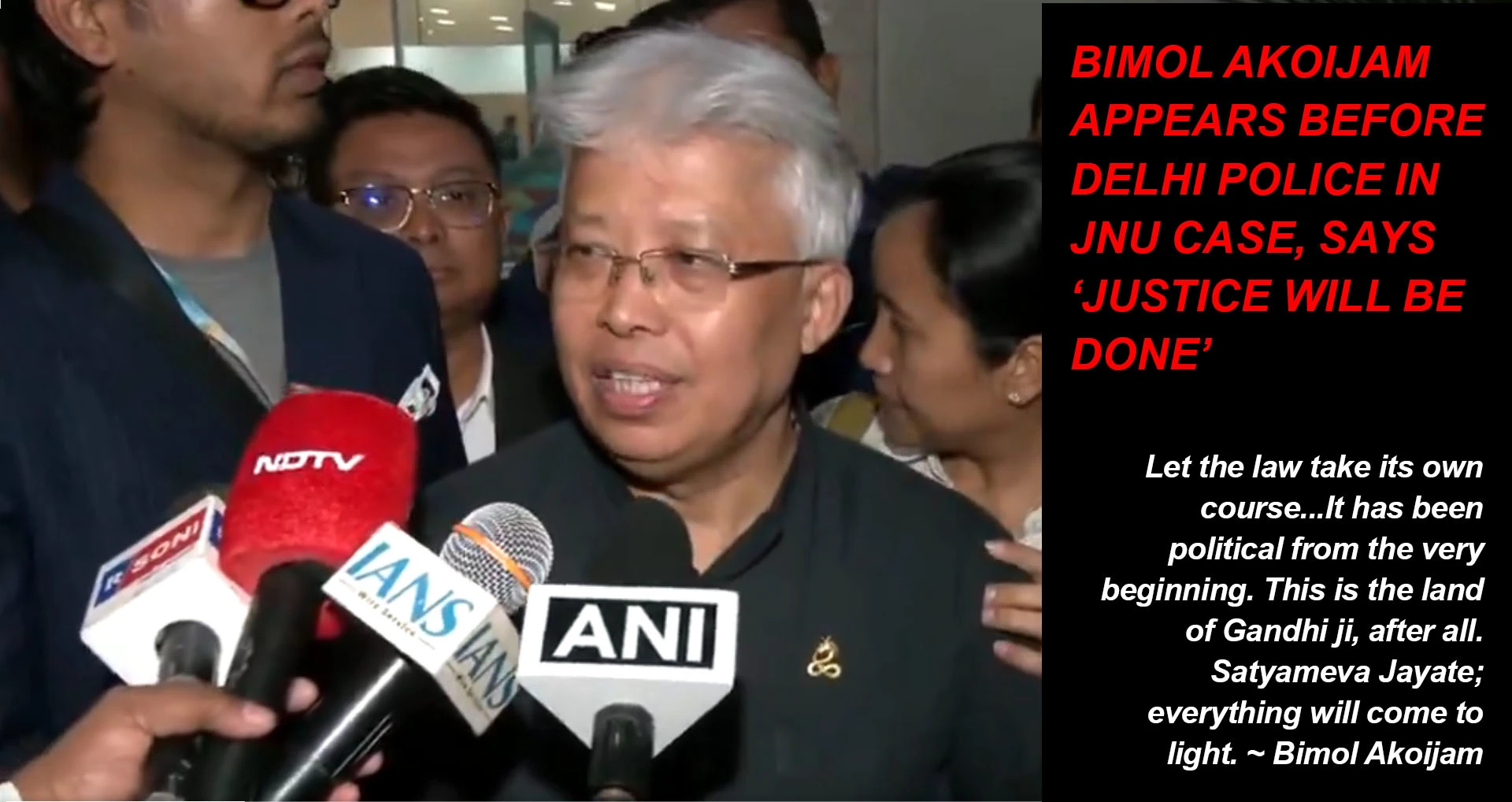 Bimol Arrives in Delhi