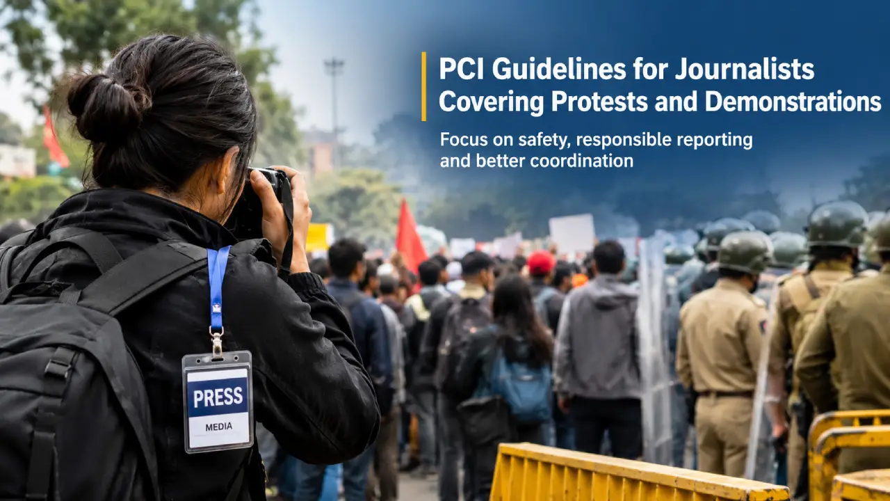 PCI Adopts Guidelines for Covering Protests