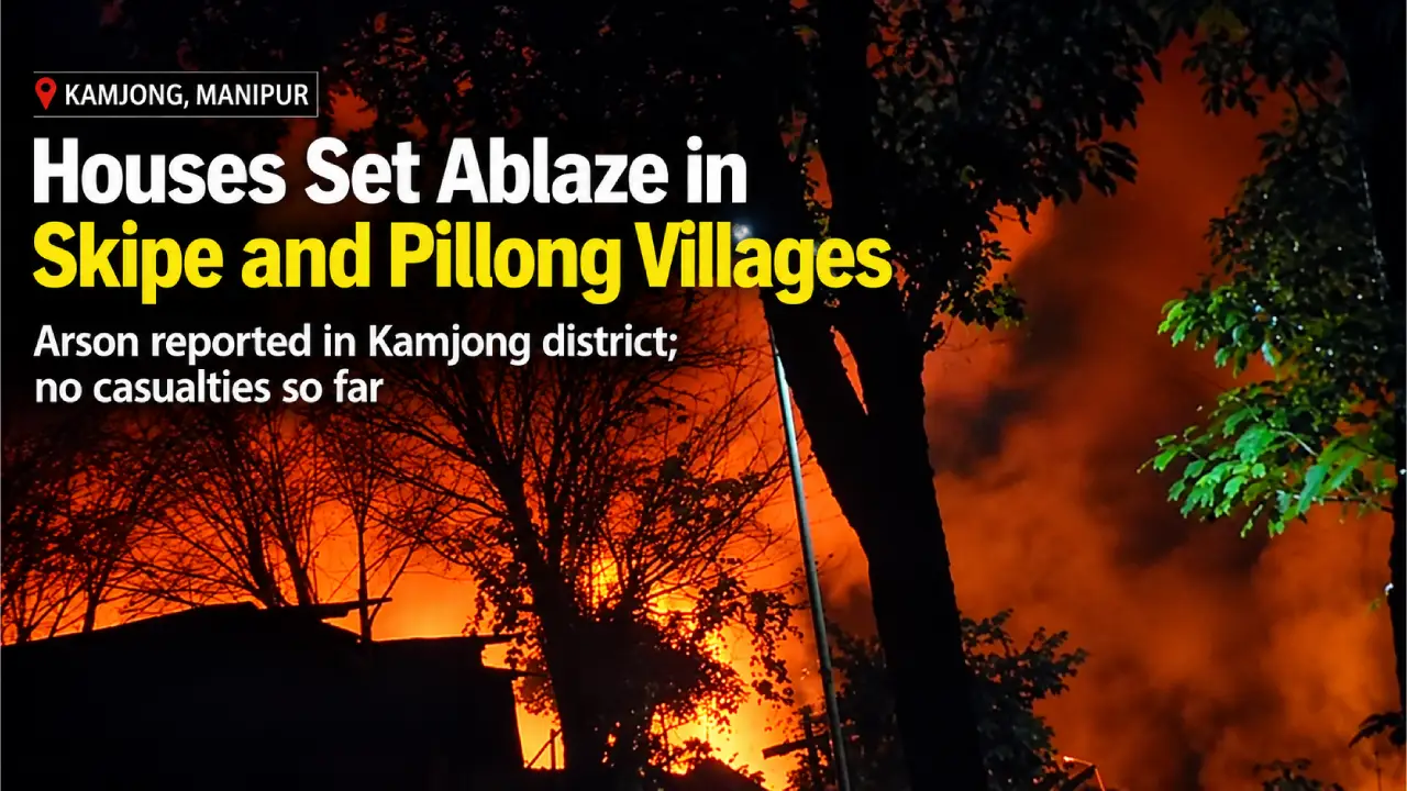 Arson Reported in Kamjong Villages