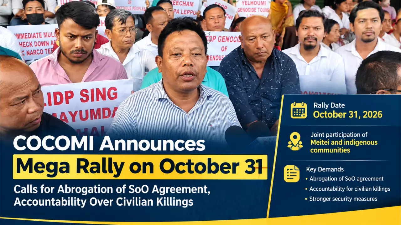 COCOMI Announces October 31 Mega Rally