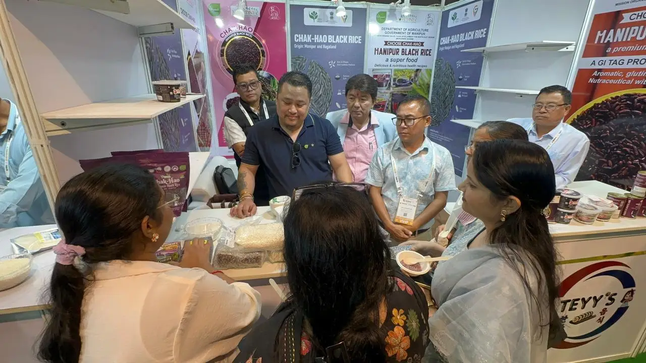 Manipur Wins Global Excellence Award for GI Rice
