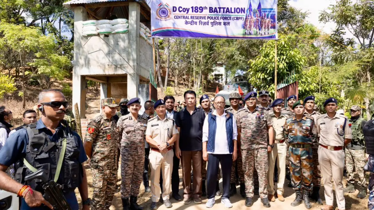 CM Khemchand Inspects Sinai SoO Camp
