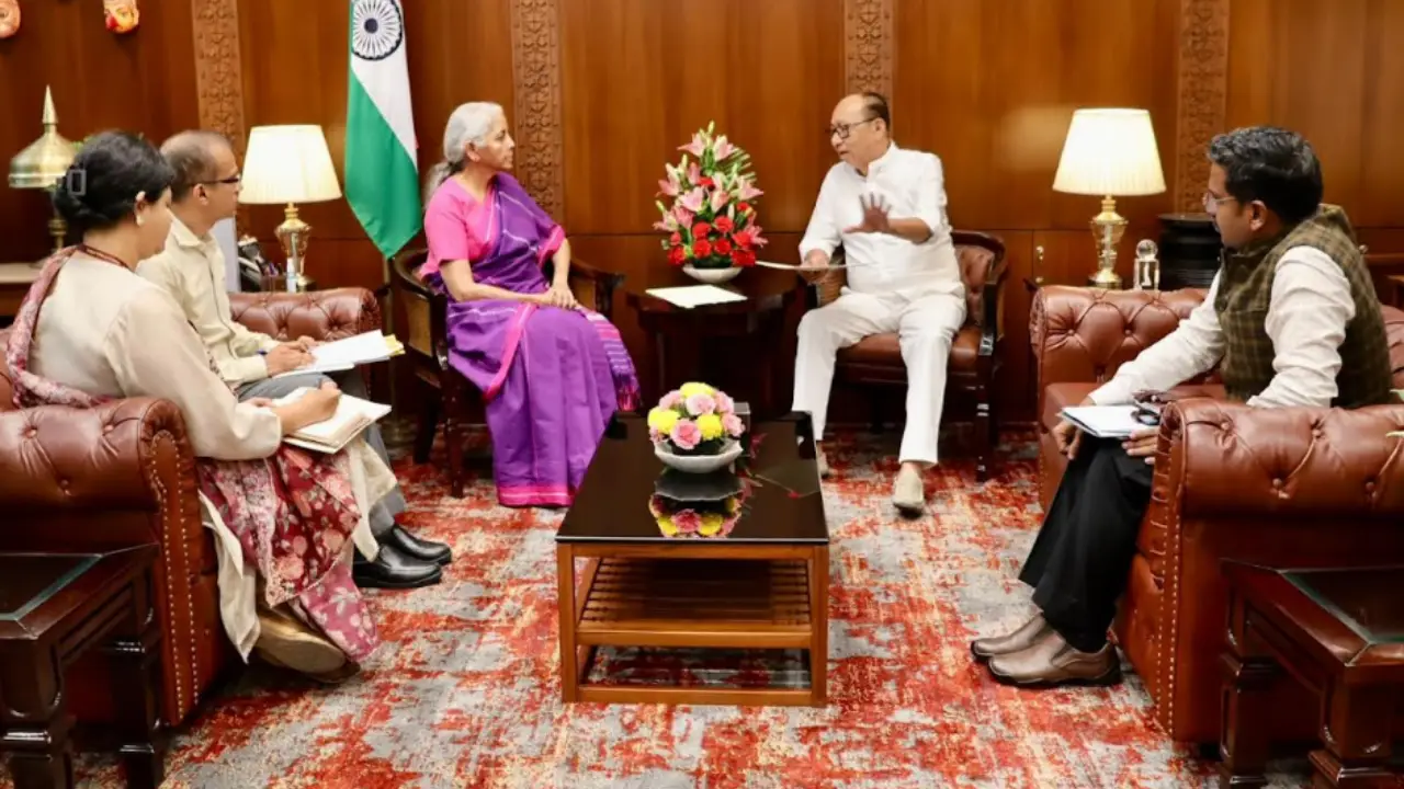 CM Khemchand meets FinMin Nirmala Sitharaman