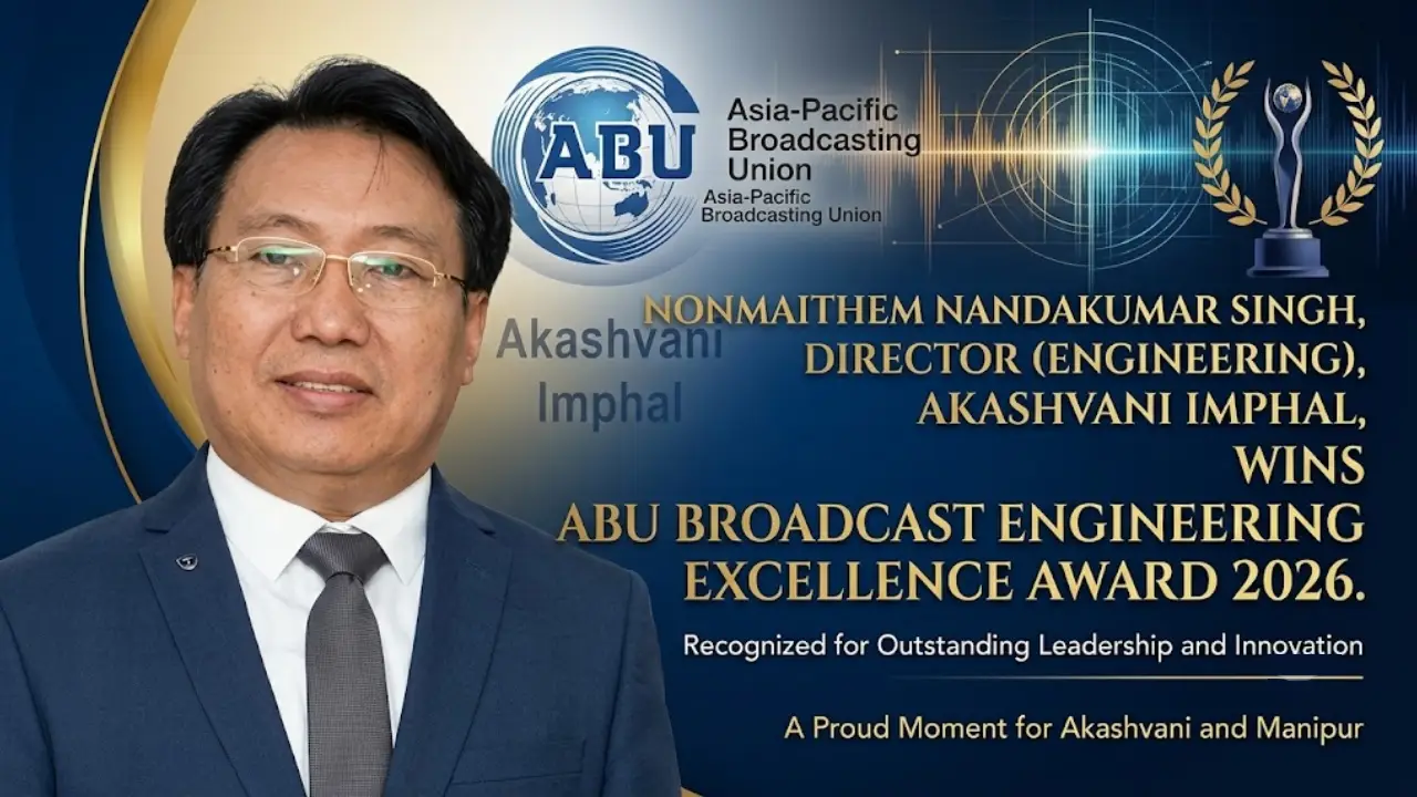 AIR Imphal Director Nandakumar Wins ABU Award