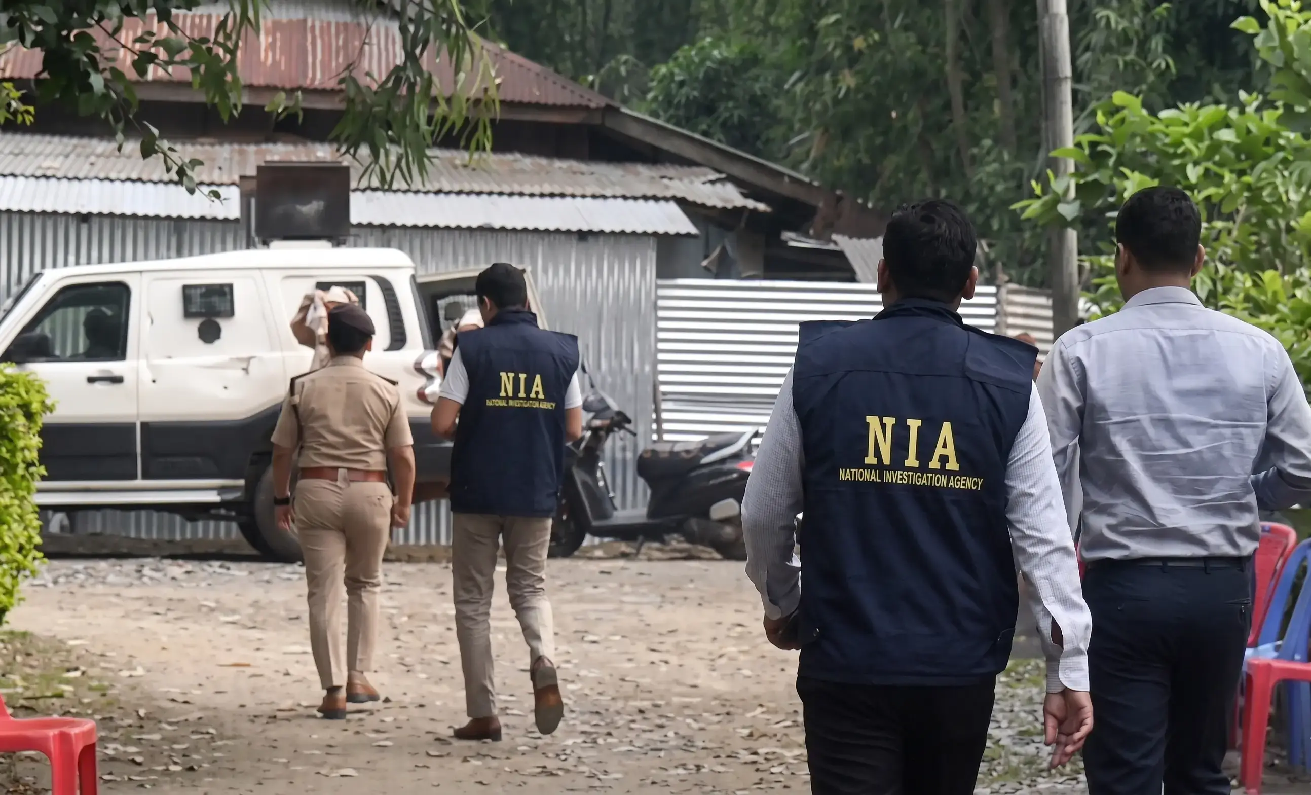 NIA Team in Tronglaobi