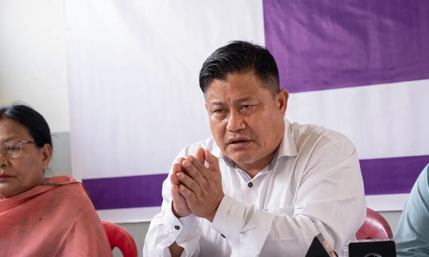 JFD convener Jeetendra Ningomba