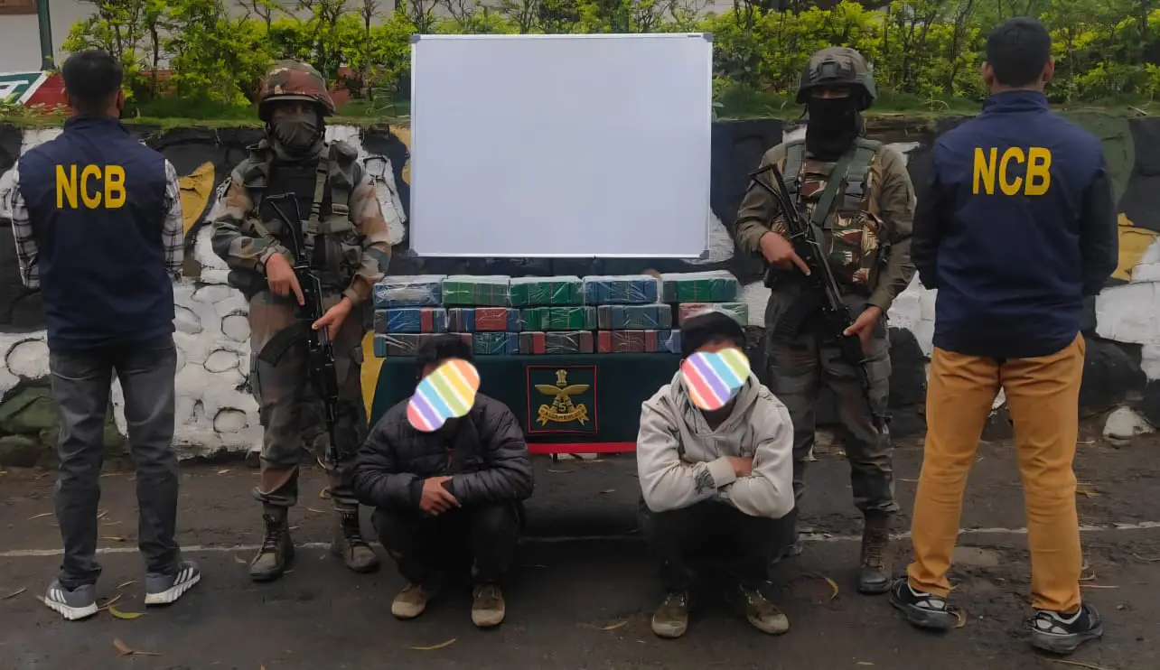 NCB Drug Haul in Churachandpur