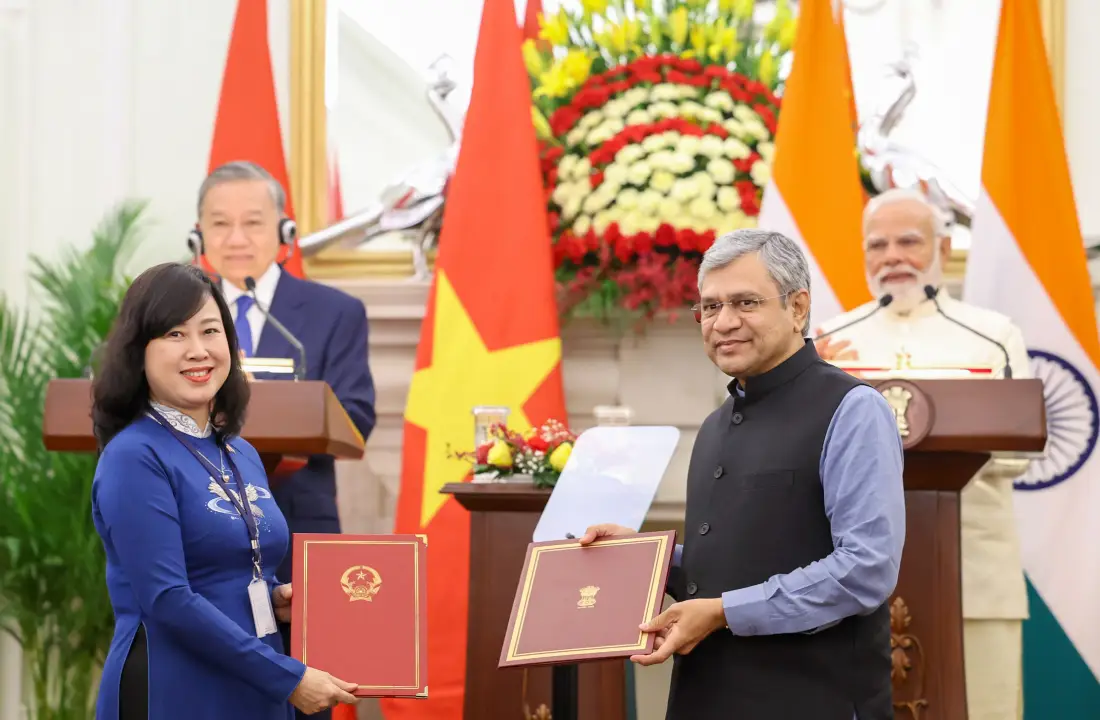 India-Vietnam MoU Exchange