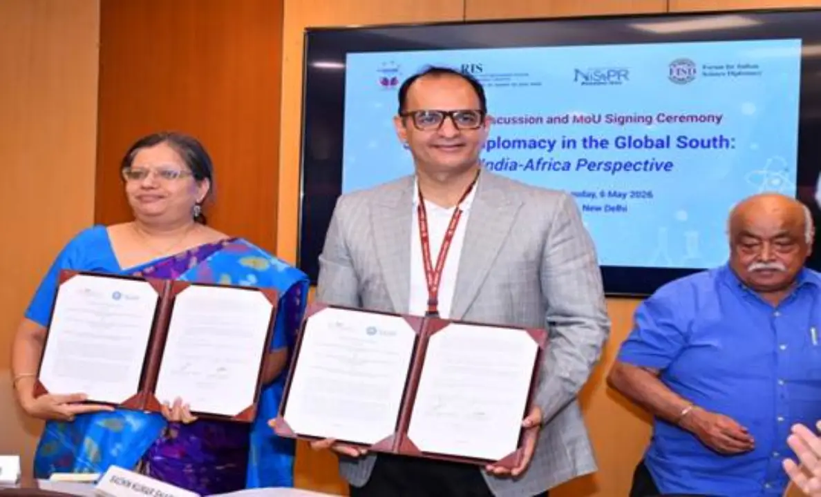 SIR-NIScPR and RIS signed an MoU