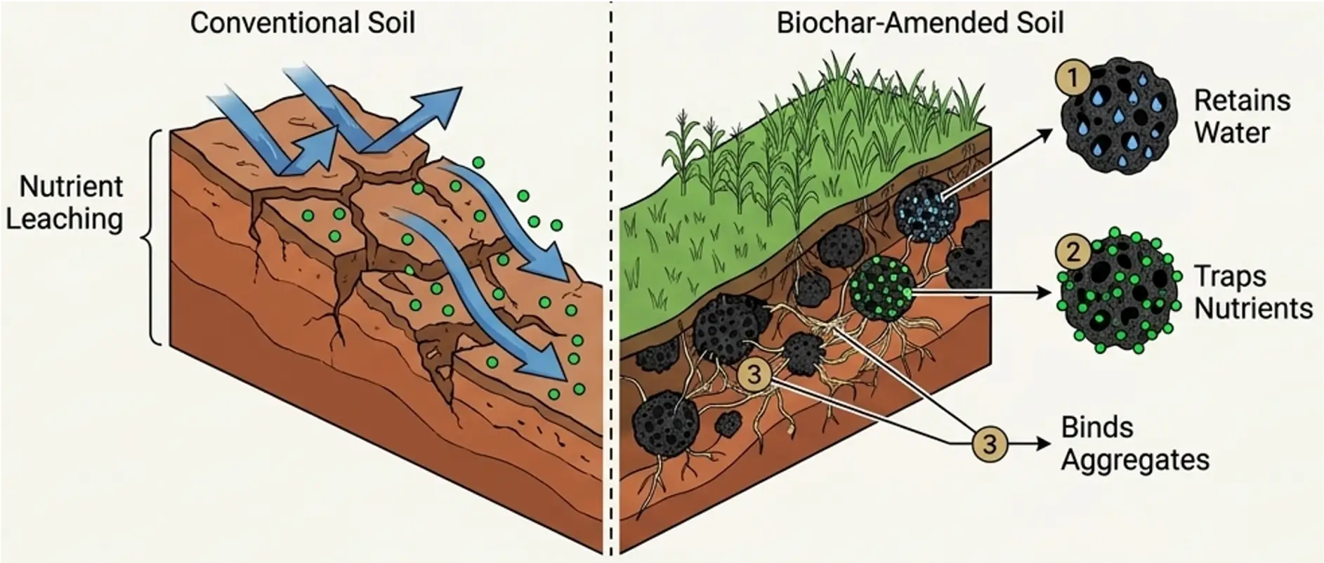 Biochar Water Retention