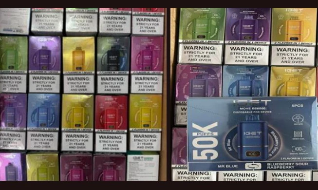 DRI Vape seizure 