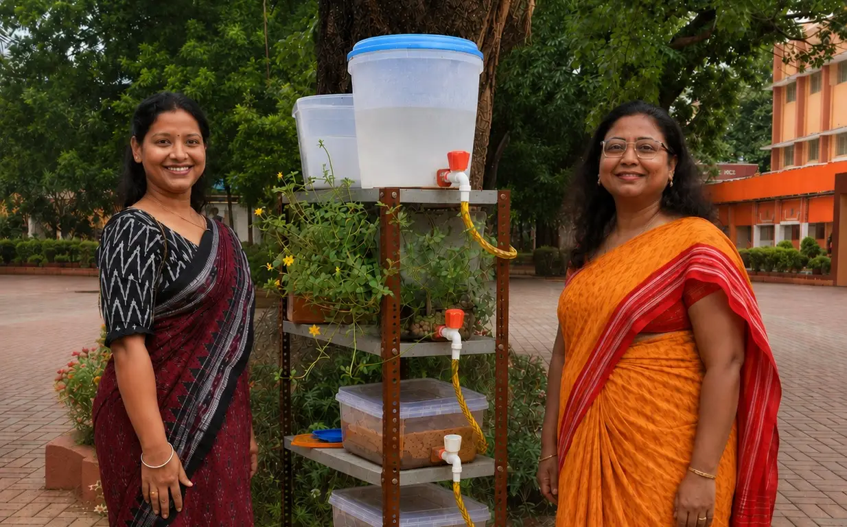 (R) Prof. Kakoli Karar Paul and (L)Dr. Pragyan Das