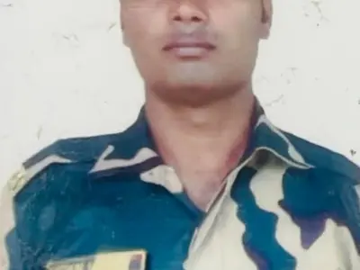 BSF constable Mithun Mandal