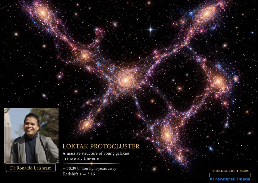 Loktak Protocluster discovered by Dr Ronaldo