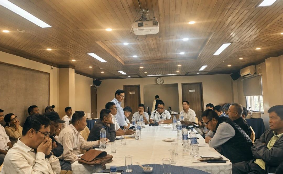 NPCM Meeting at Hotel Imphal