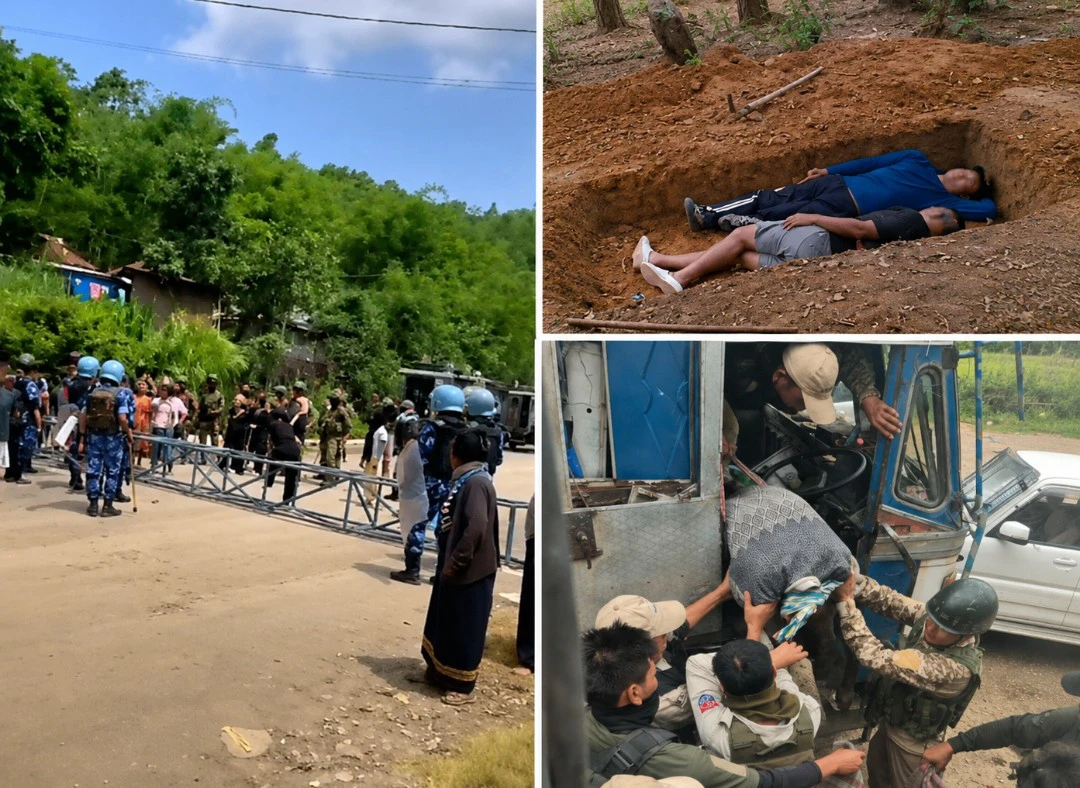 Situation tense in Ukhrul Highway 