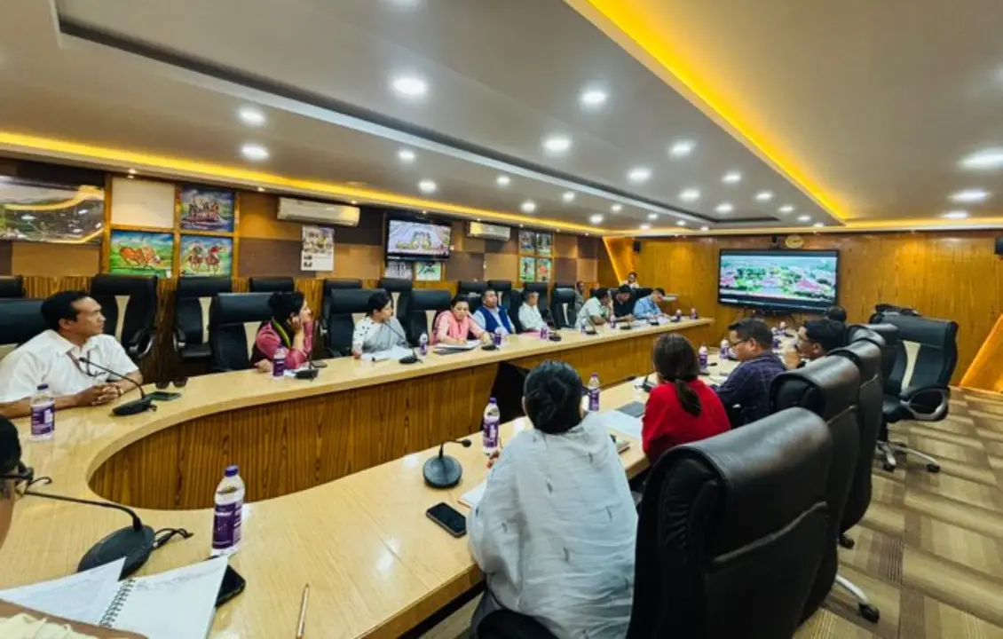 IMPCC Monthly Meeting at CAU Imphal