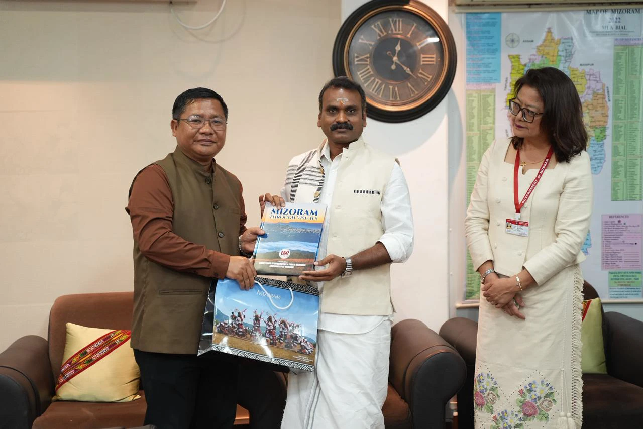 Dr L Murugan in Mizoram