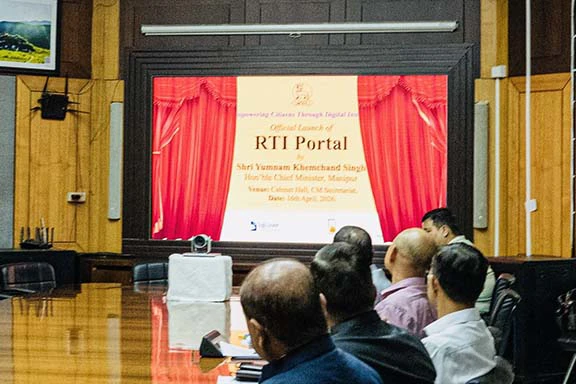 CM Khemchand launches RTI portal