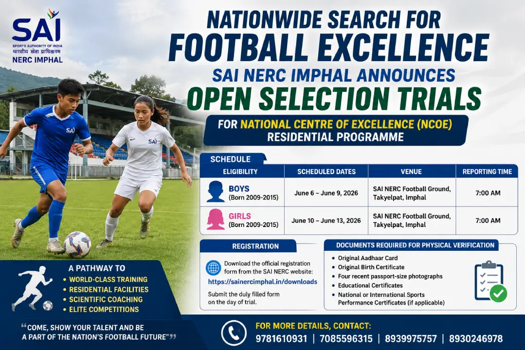 SAI NERC Football Trial