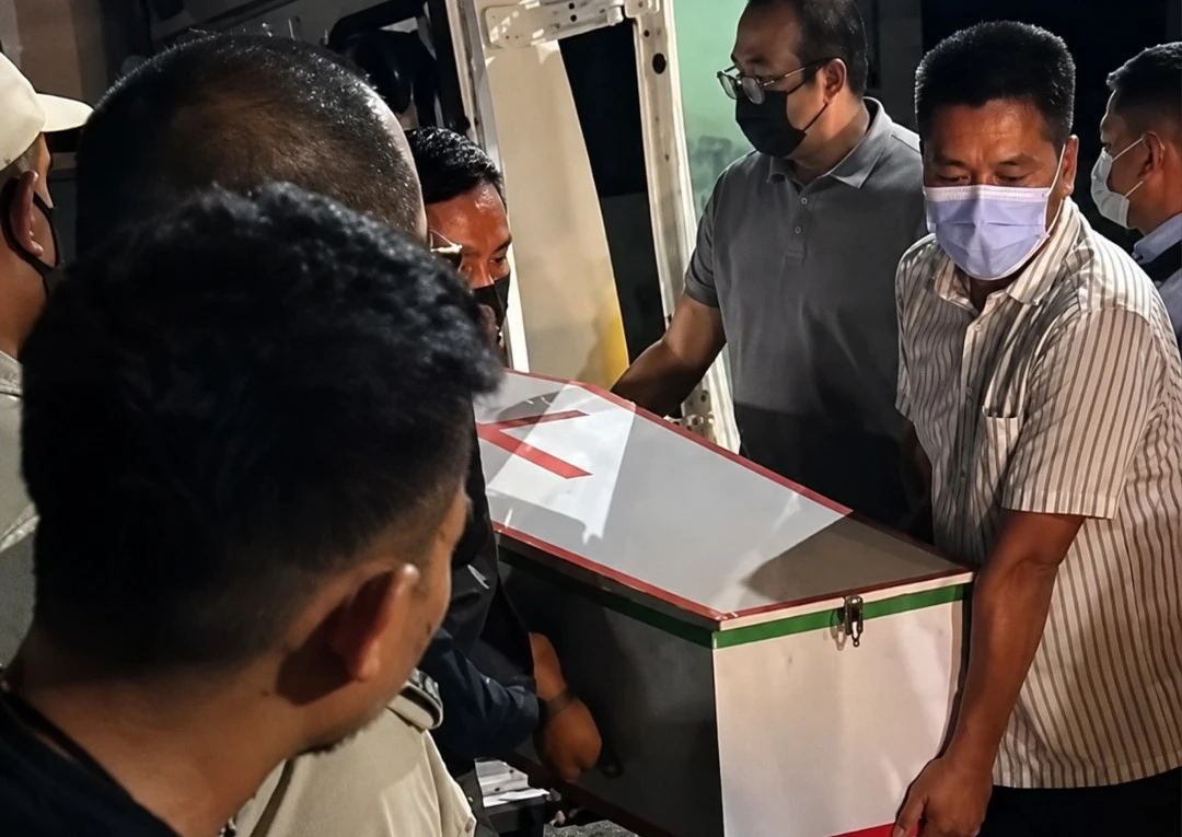 Naga victims' bodies 