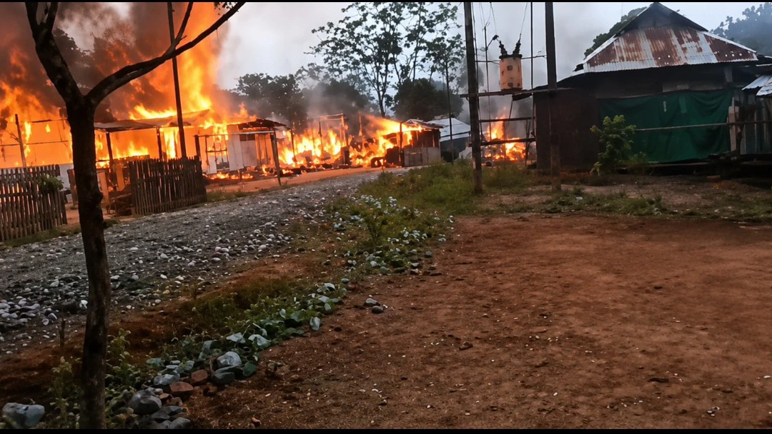 4 Killed, Houses Burnt in Kamjong Border Village