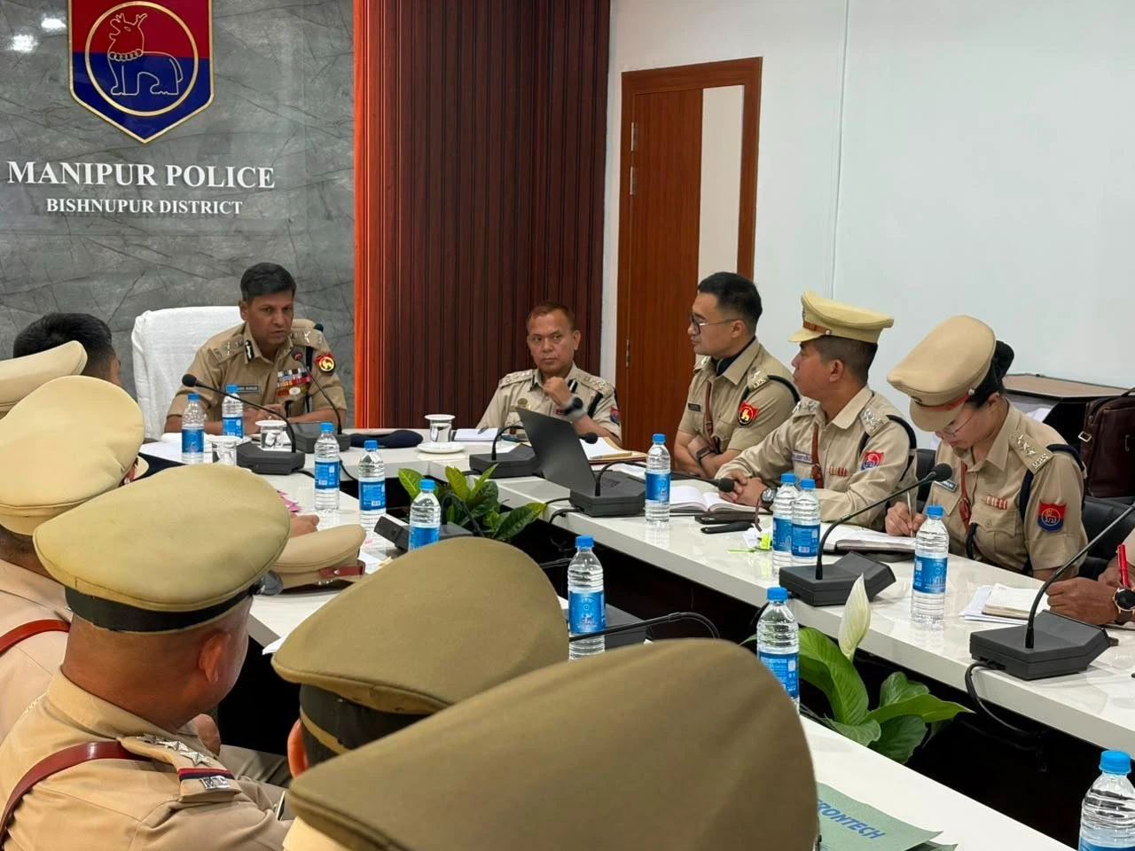 DGP Mukesh Singh Reviews Security Situation