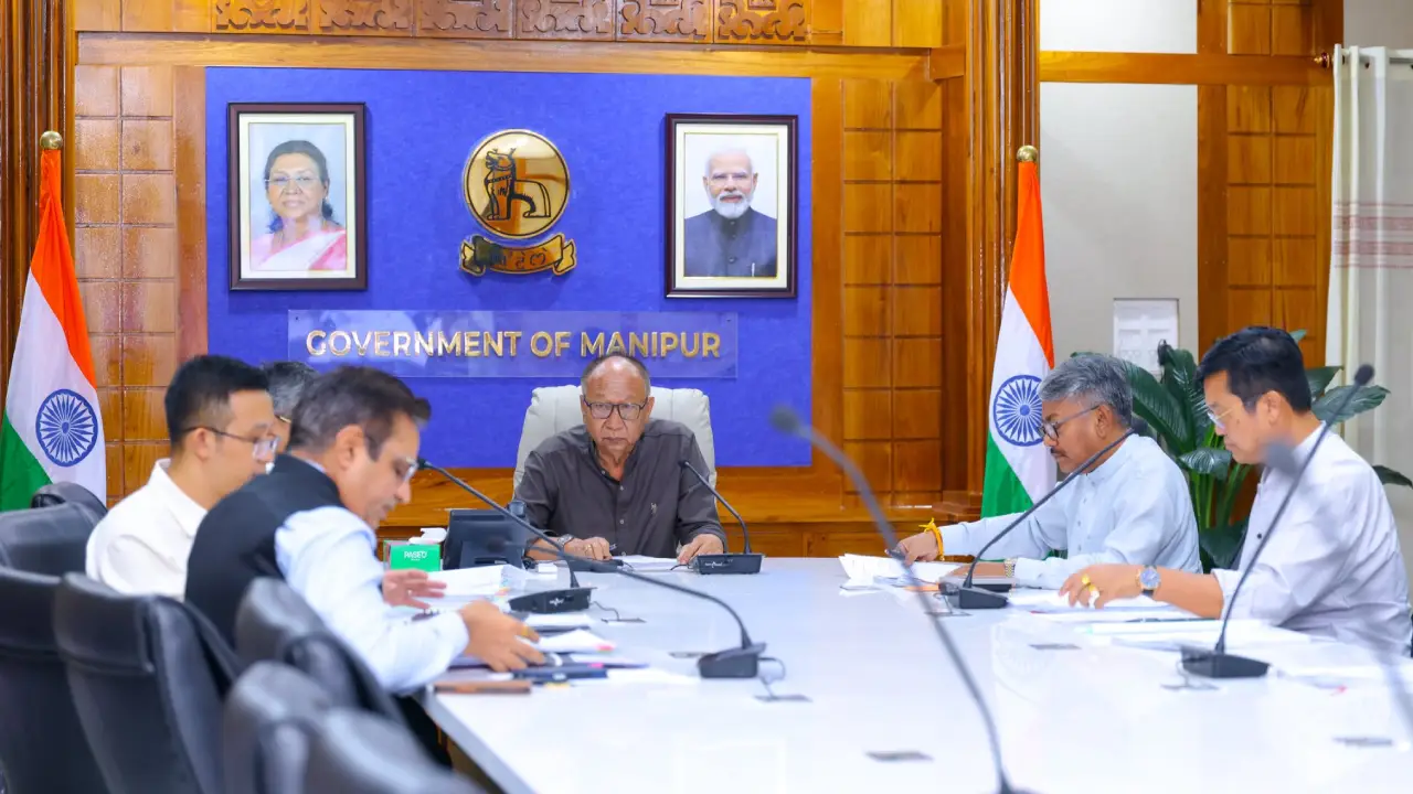 CM Khemchand chairs cabinet meeting