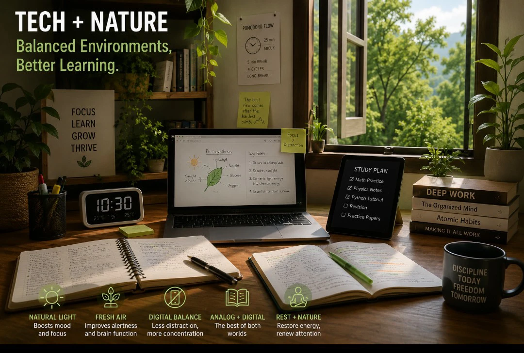environments shape learning outcomes