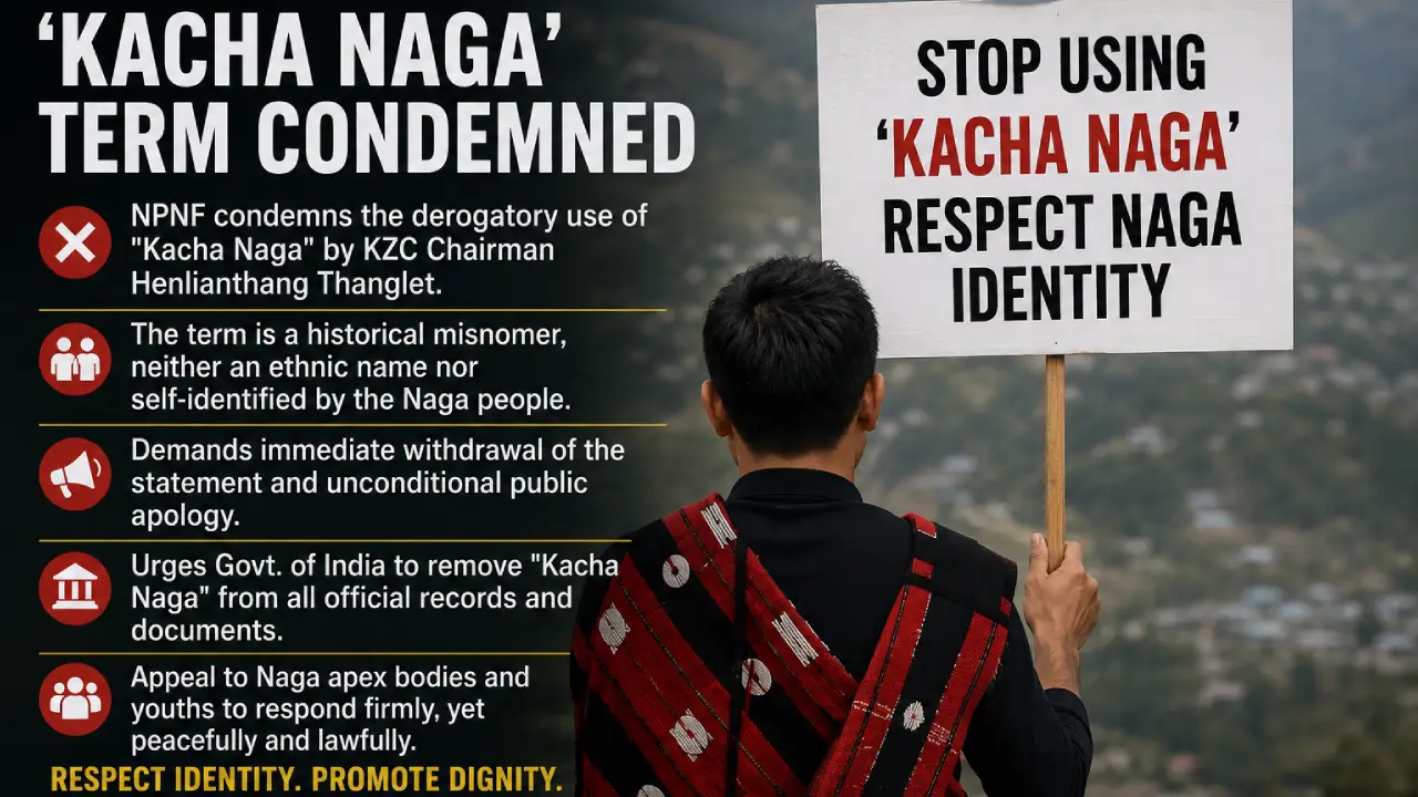 NPNF Condemns Use of 'Kacha Naga' Term
