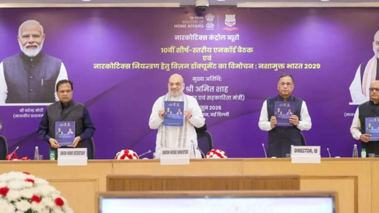 Amit Shah chairs 10th Apex Level Meeting of NCORD
