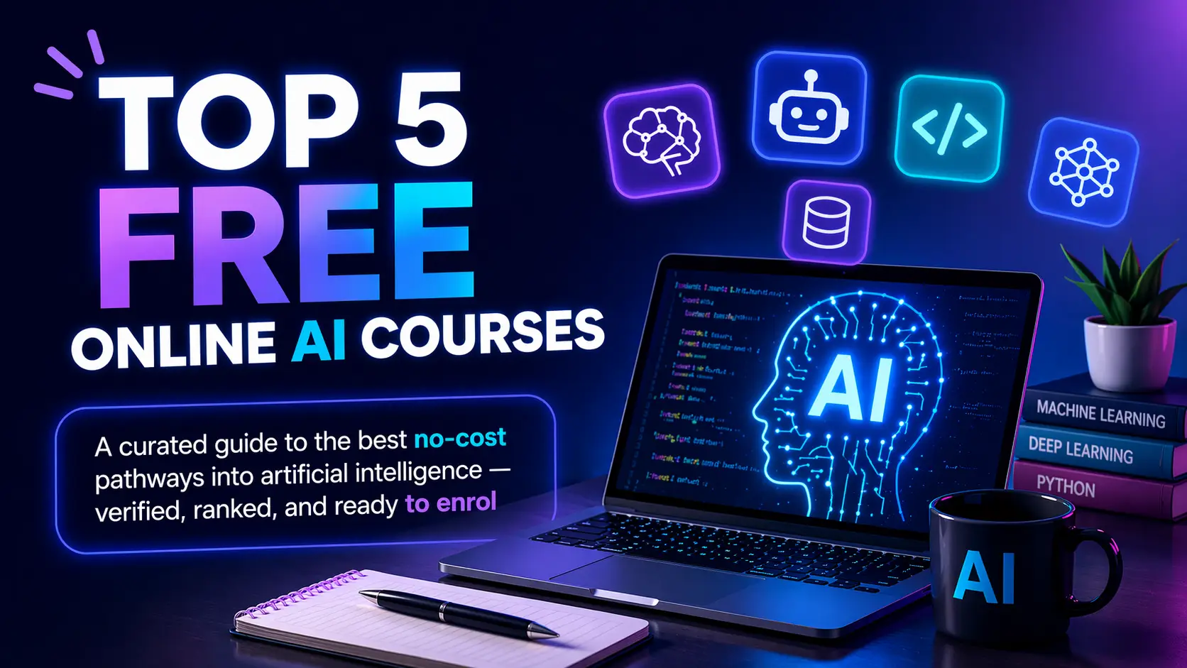 Top 5 Free AI courses