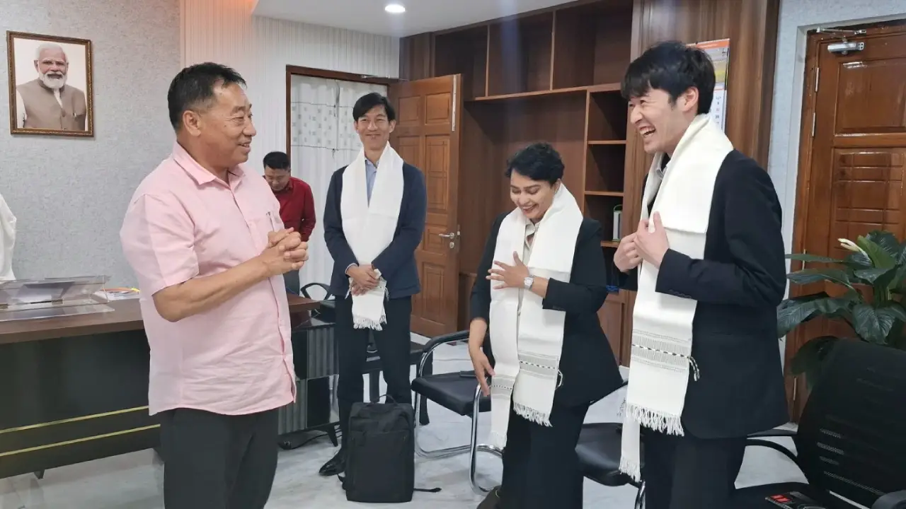 JICA Delegation Meets Manipur Deputy CM