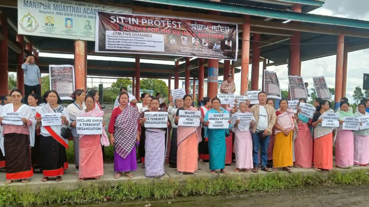 Coalition of CSOs Holds Sit-in Protest