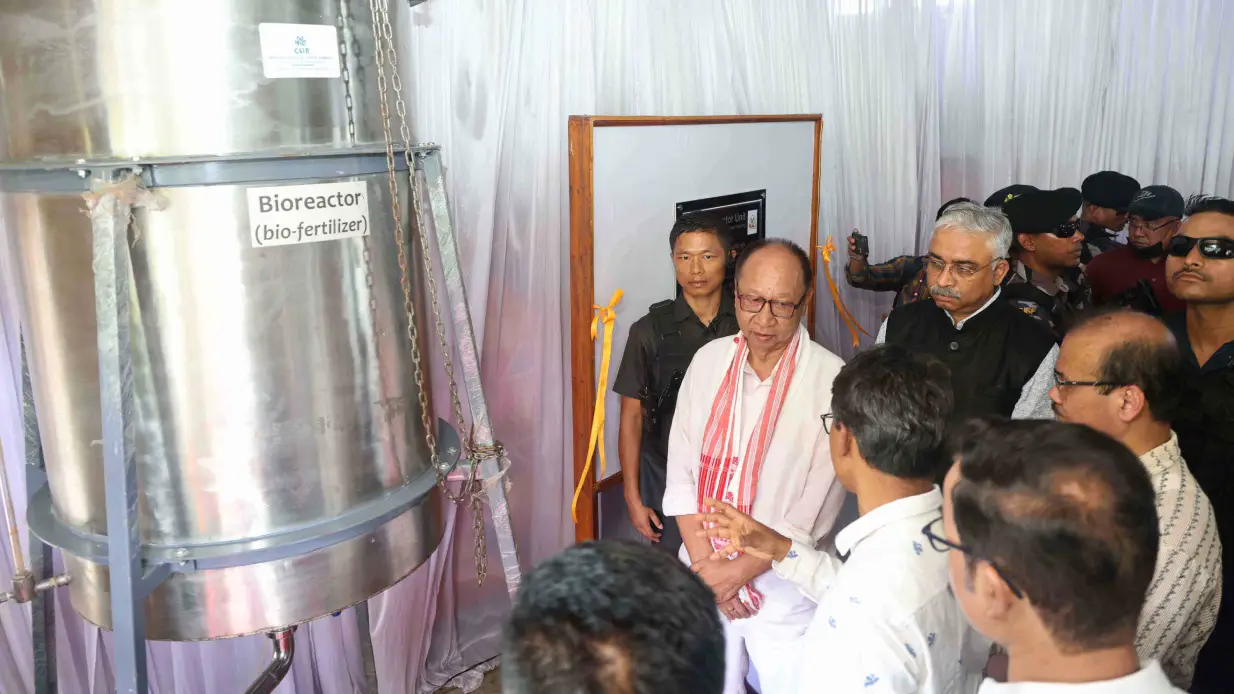 Manipur Inaugurates Biofertilizer Production Unit