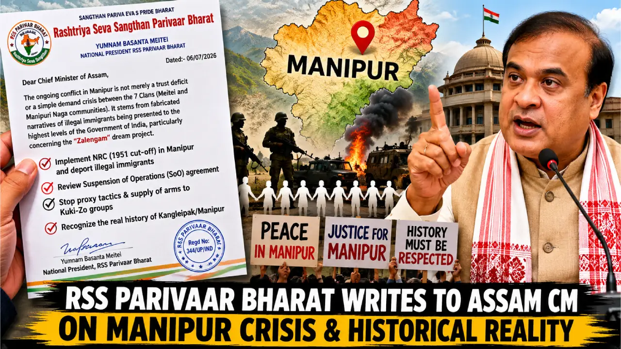RSS Parivaar Bharat urges Assam CM