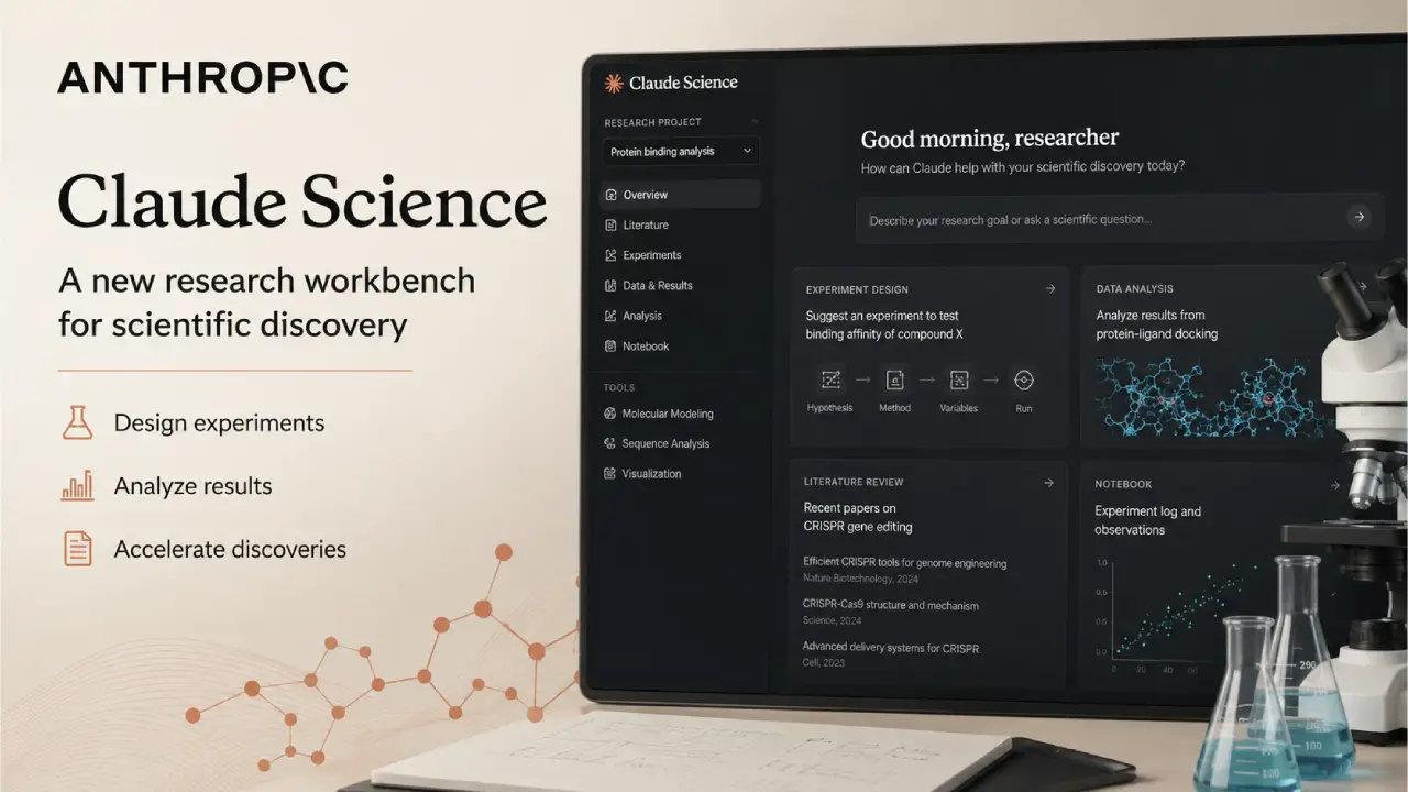 Anthropic Bets Science Needs Better Workflow