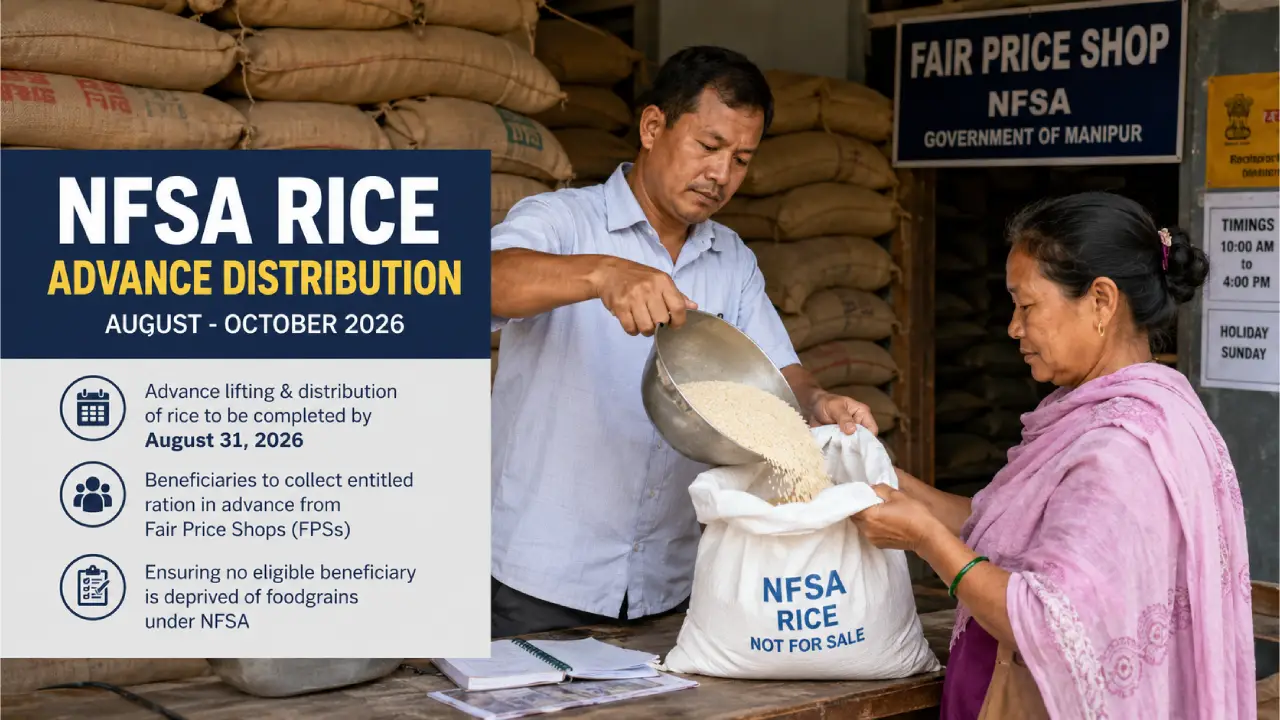 Manipur Directs Advance Distribution of NFSA Rice
