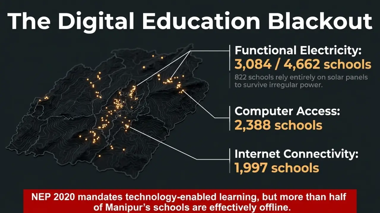 Electricity and Digital Learning Remain Uneven