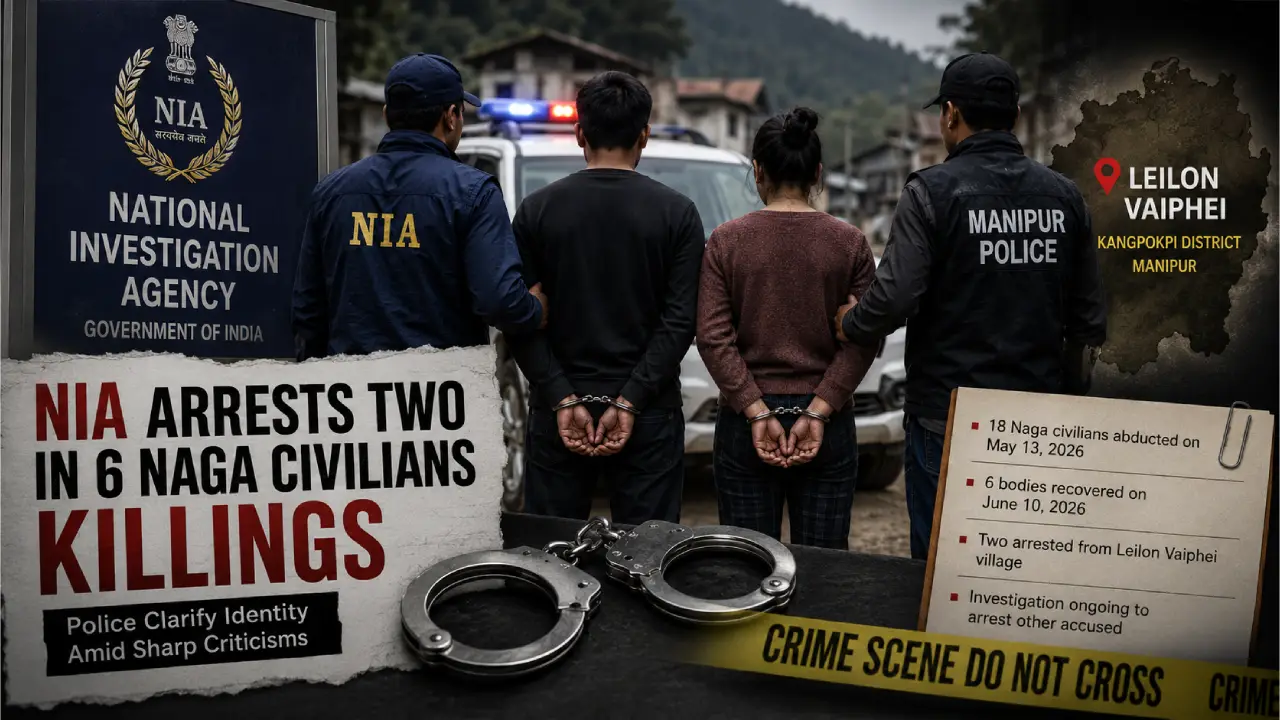 NIA Arrests Two in 6 Naga Civilians Killings