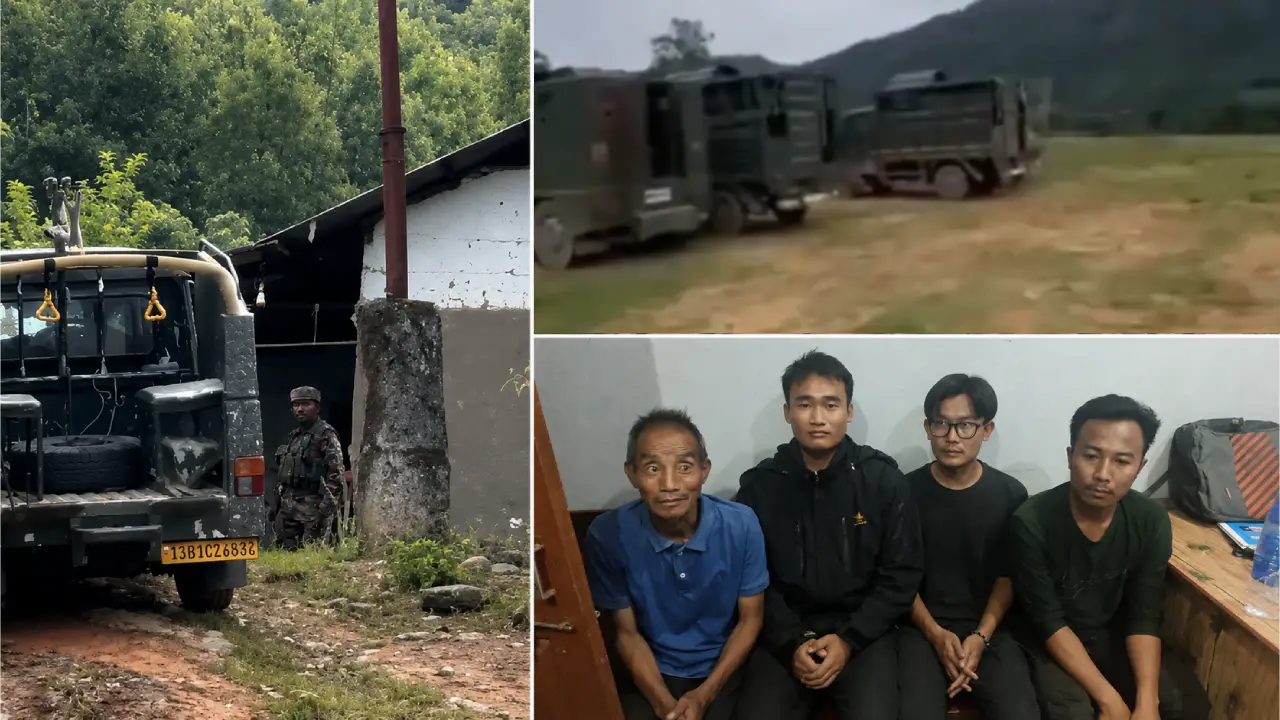 Security Forces Detain Four