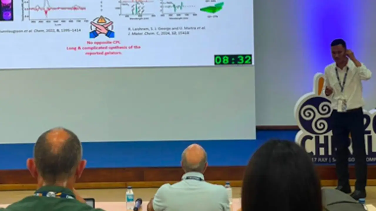 MU Scholar Wins Best Oral Presentation Award