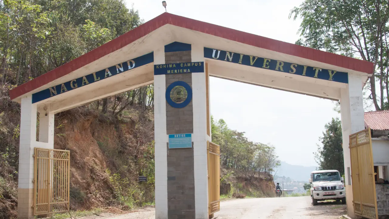 A View of the Nagaland University
