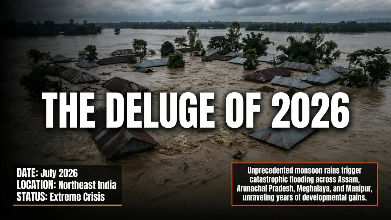 Monsoon Fury Ravages Northeast
