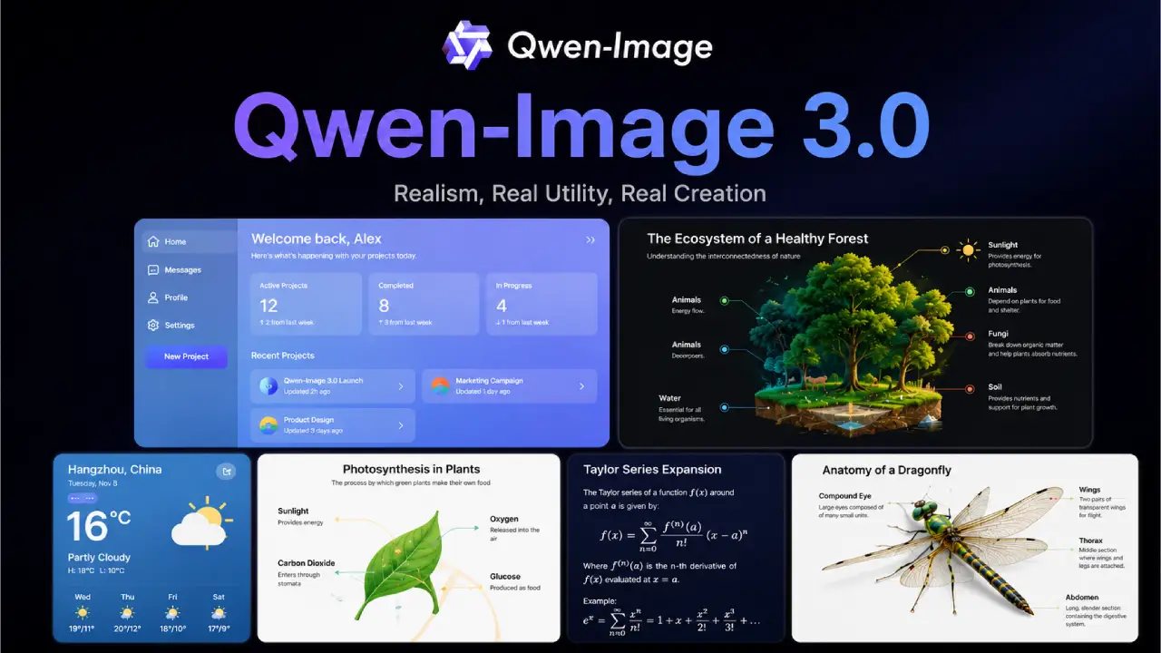 Alibaba Unveils Qwen-Image 3.0