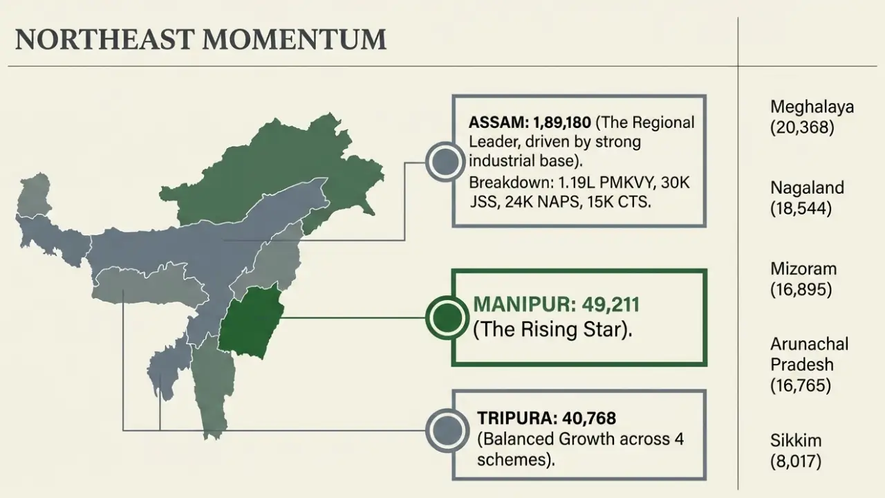 Manipur Trained 49,211 Under Skill India Mission