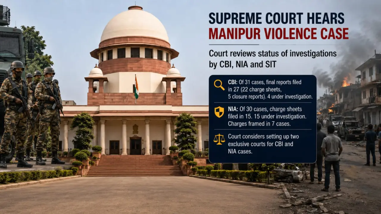 SC Considers Exclusive Courts For CBI, NIA Trials