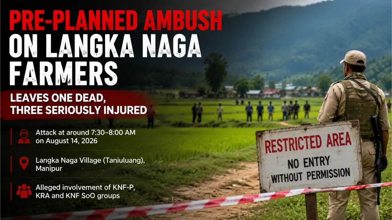 Langka Naga Farmers Ambushed